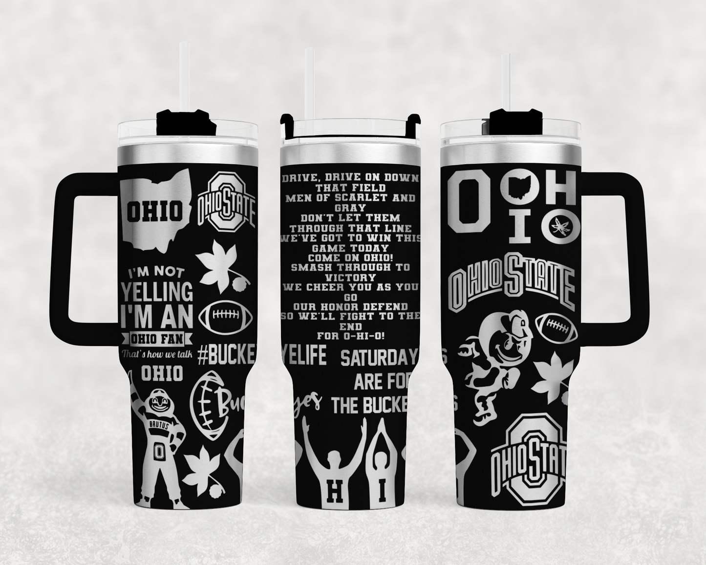 Ohio tumbler wrap