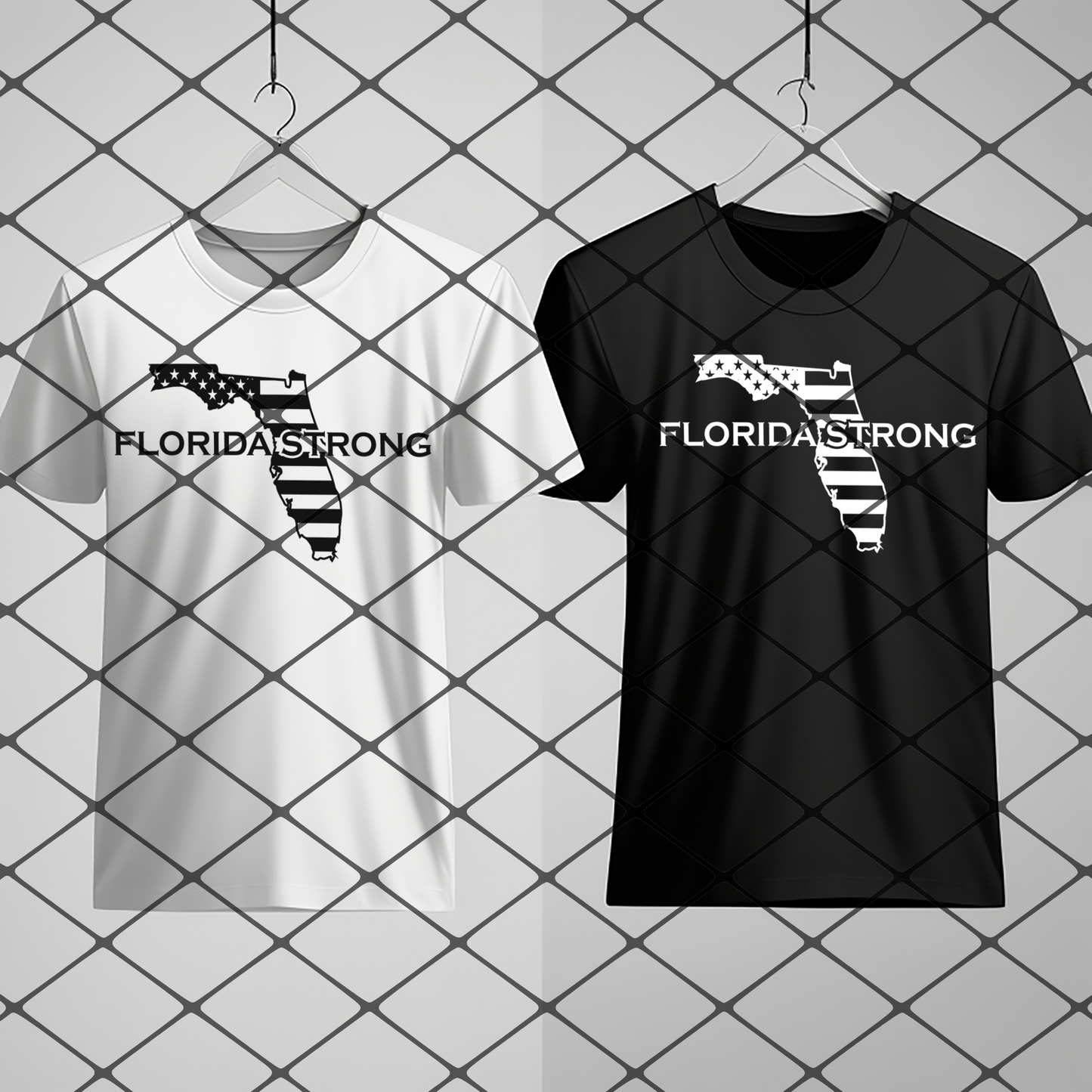 Florida Strong: choose between white and black shirts