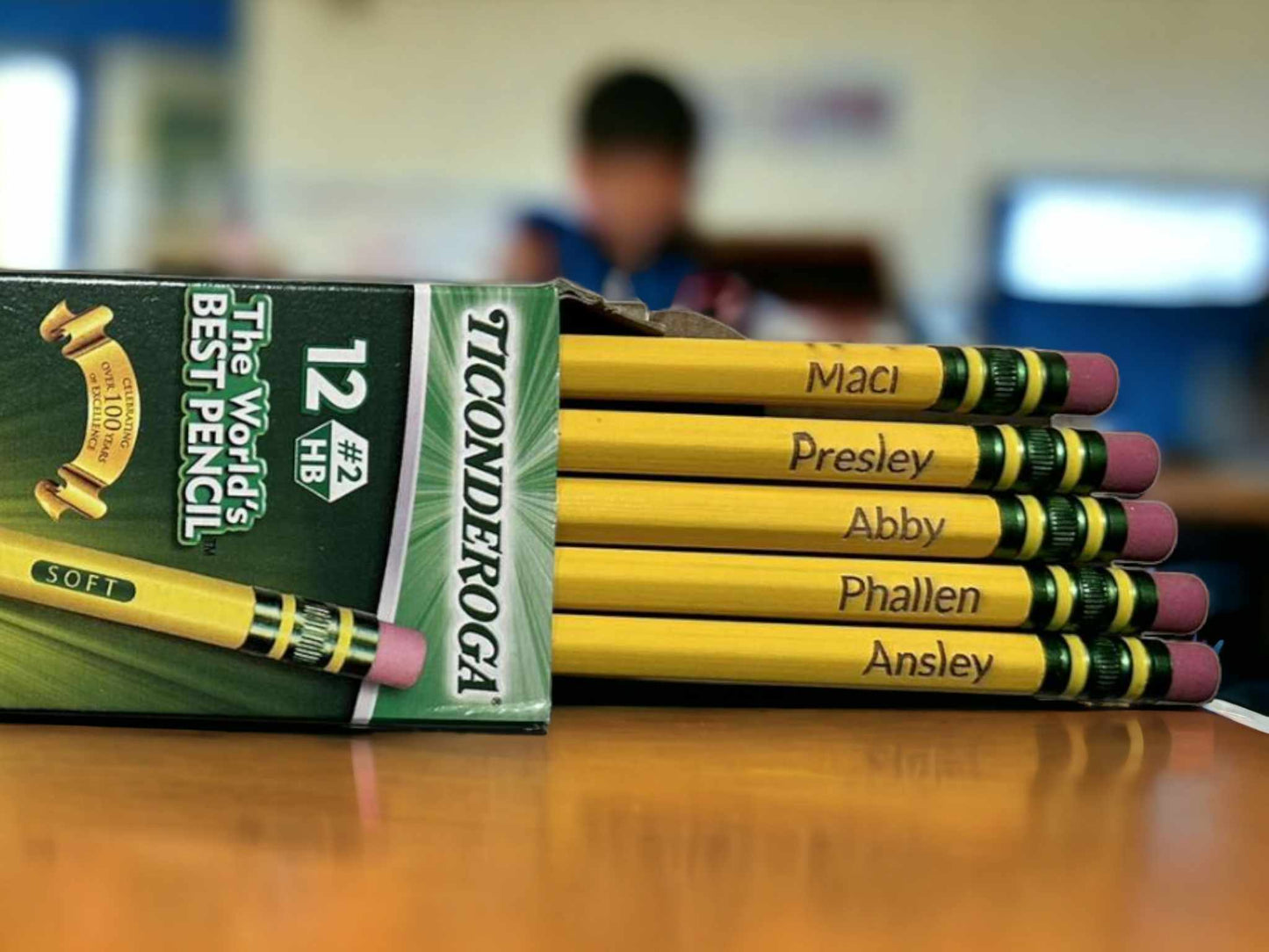 Engraved #2 Pencils