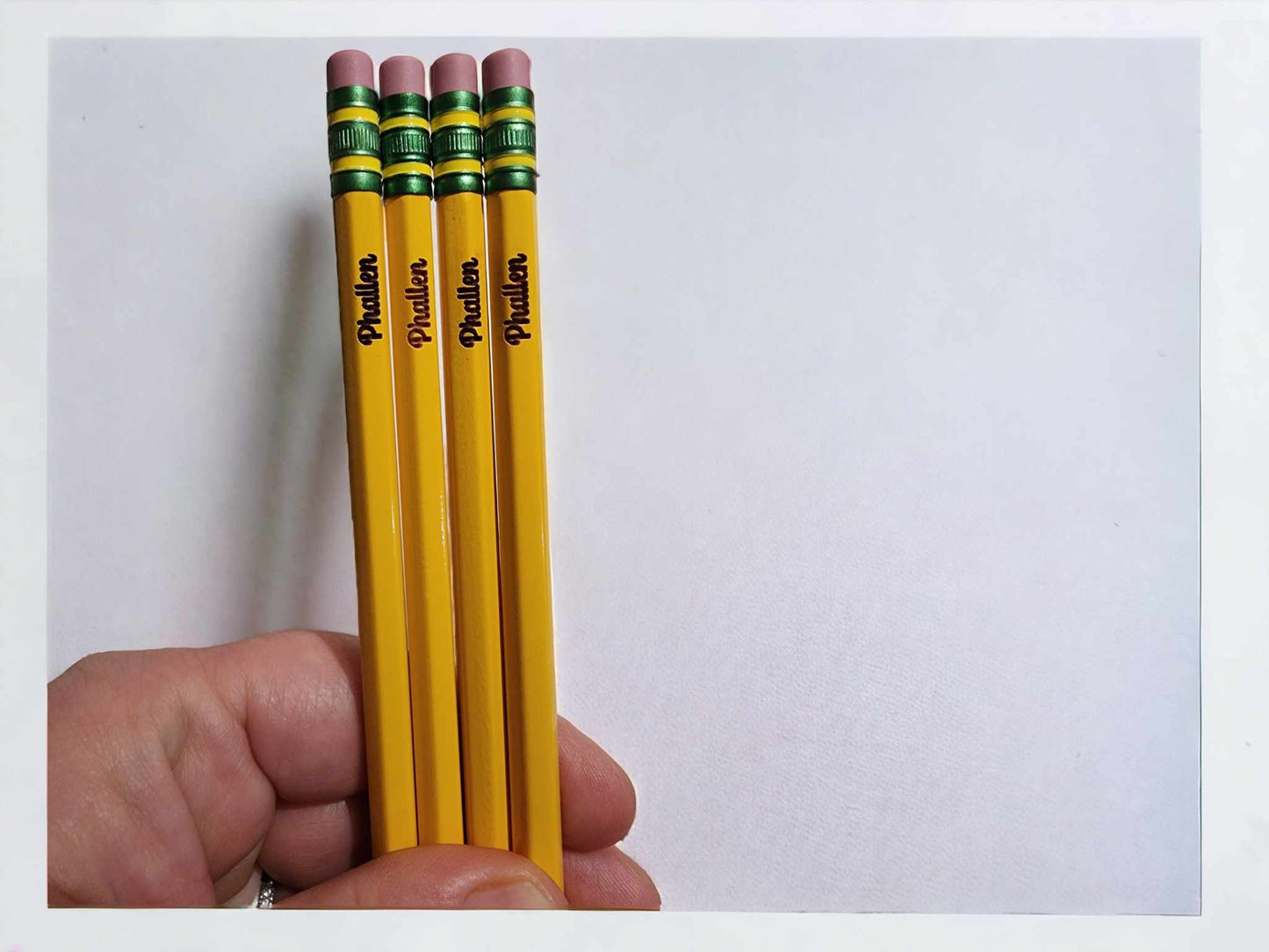 Engraved #2 Pencils
