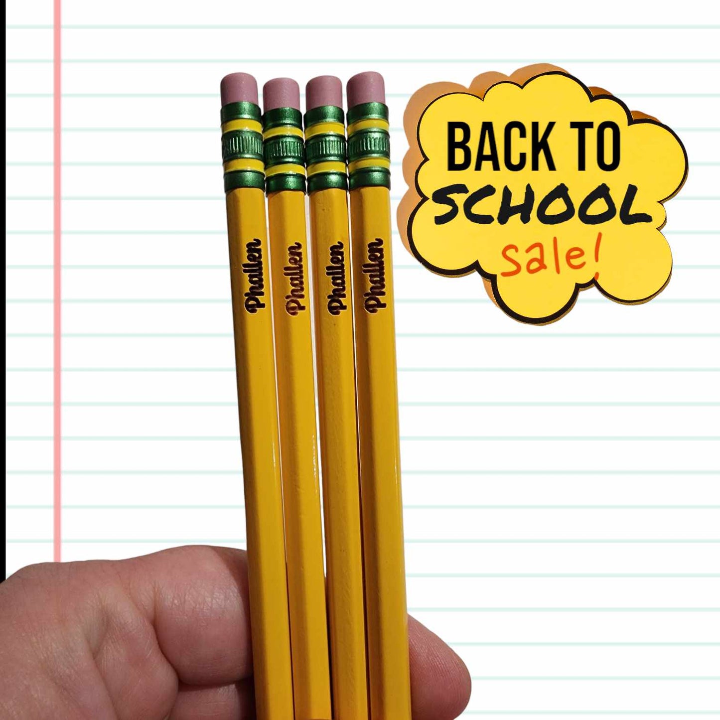 Engraved #2 Pencils