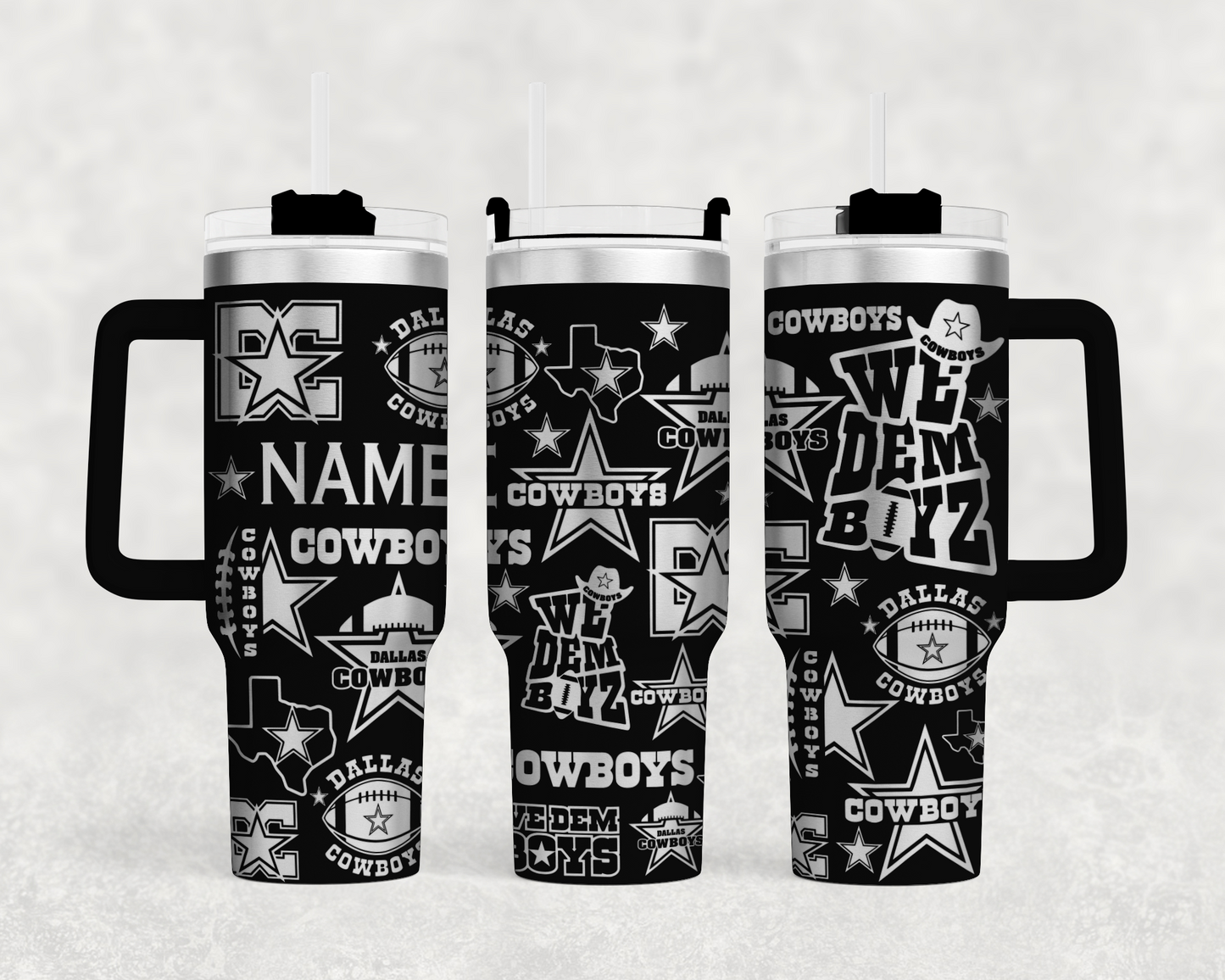 Dallas Cowboys Name Spot 40 oz