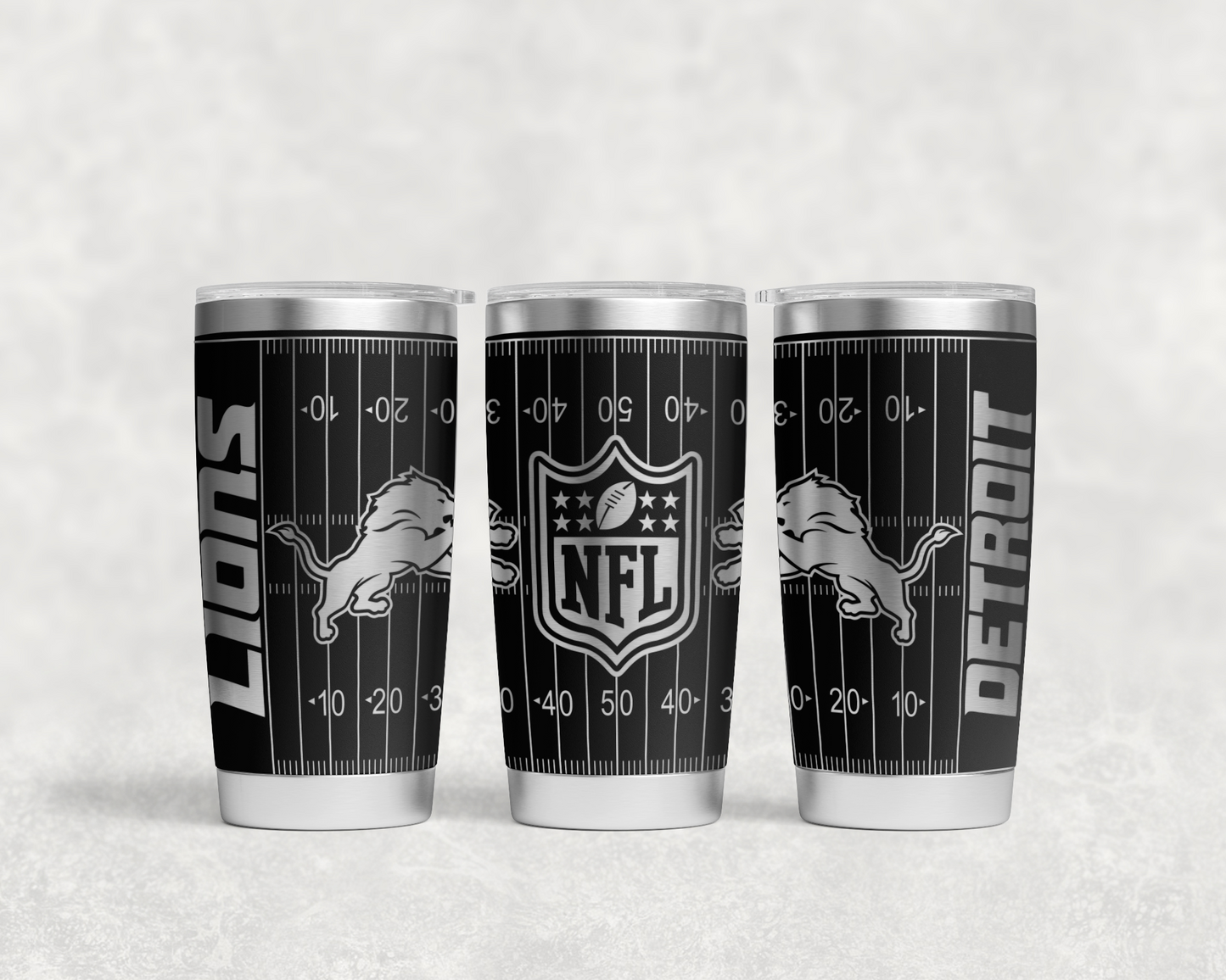 Detroit Lions tumbler wrap