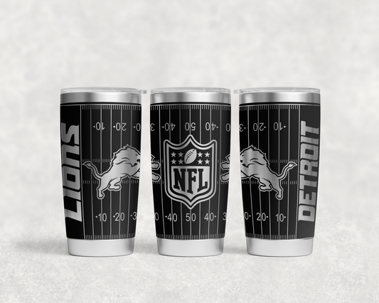 Detroit Lions tumbler wrap