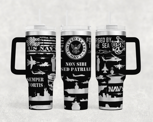 Navy tumbler wrap