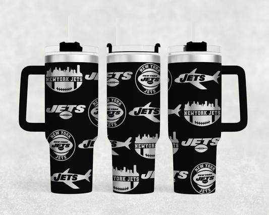 New York Jets tumbler wrap
