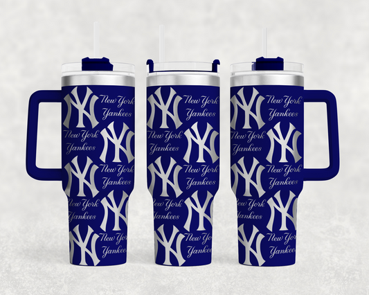 New York Yankees tumbler wrap
