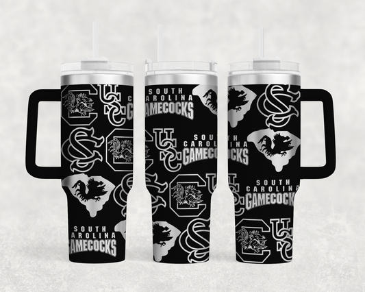 South Carolina Gamecocks tumbler wrap