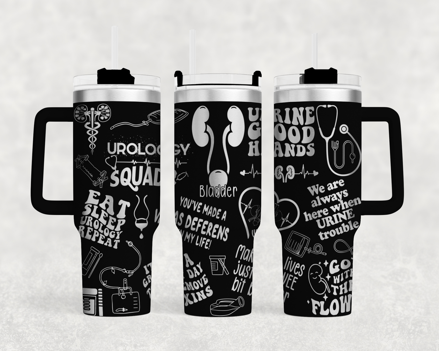 Urology Squad tumbler wrap