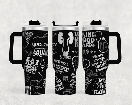 Urology Squad tumbler wrap